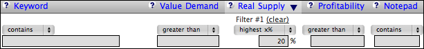 filter functions example