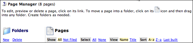 number of pages