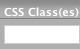 Container Block CSS Class)es) toolbar
